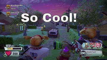 Plants vs. Zombies : Garden Warfare 2 - Out of Map Glitch in Backyard!