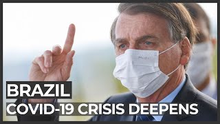 Bolsonaro touts hydroxychloroquine as Brazil virus crisis deepens