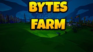 How to Make a lot of Bytes Quickly in Astroneer
