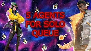 Top 5 Valorant agents for solo queue