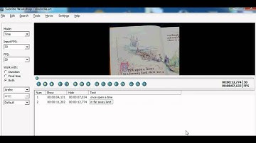 subtitle workshop tutorial (english)