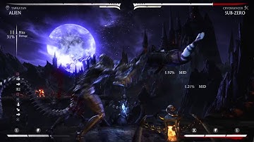 MKX - Alien (Tarkatan) 1 Meter 35% Combo