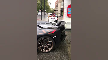 Lamborghini Aventador SVJ Exhaust Sound 