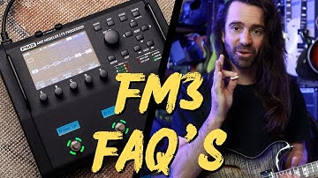 FM3 Firmware 10 FAQs | Soft Reset, Factory Presets & Backups