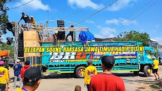 gokil...iring iringan sound system full fusso dan truk menuju garis start karnaval jatisari