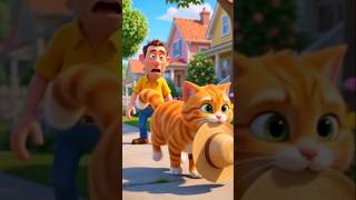 This Orange Cat Stole His Hat ๐๐ฑ | Funniest Cat Chase Ever! #Shorts This Orange Cat Stole His Hat ๐๐ฑ | Funniest Cat Chase Ever! #Shorts