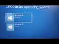 How to remove Multiple windows Boot options on Windows 10 or 11 2023 Mp3 Song