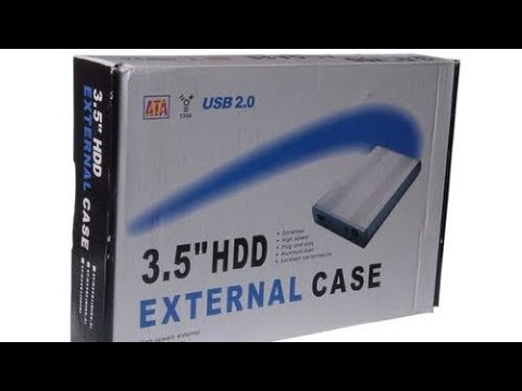 EXTERNAL CASE HDD 3.5 SATA/ATA / 3.5 ATA/IDE 2.0