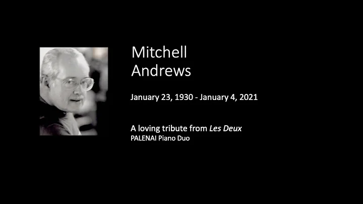 Lerchengesange - Brahms - A Tribute to Mitchell An...