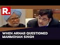 When Arnab Posed Hard-Hitting Questions To Ex-PM Manmohan Singh On ISRO-Devas Deal