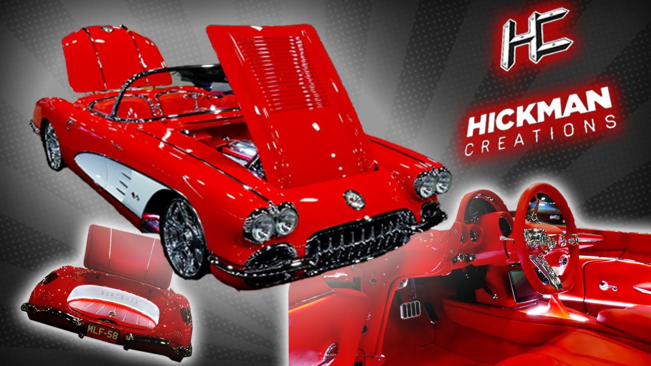 1958 Corvette built by Hickman Creations!!!! #corvette #car #classic