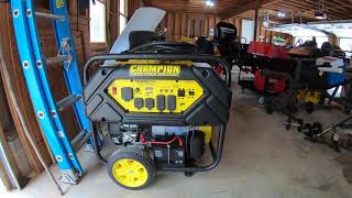 Champion 15000 watt generator review   4K