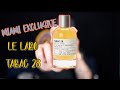 LE LABO MIAMI EXCLUSIVE TABAC 28