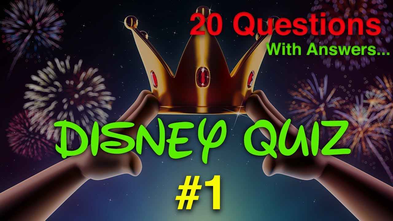 Disney Trivia Quiz 20 Questions with answers Ep.1 Quiz Night