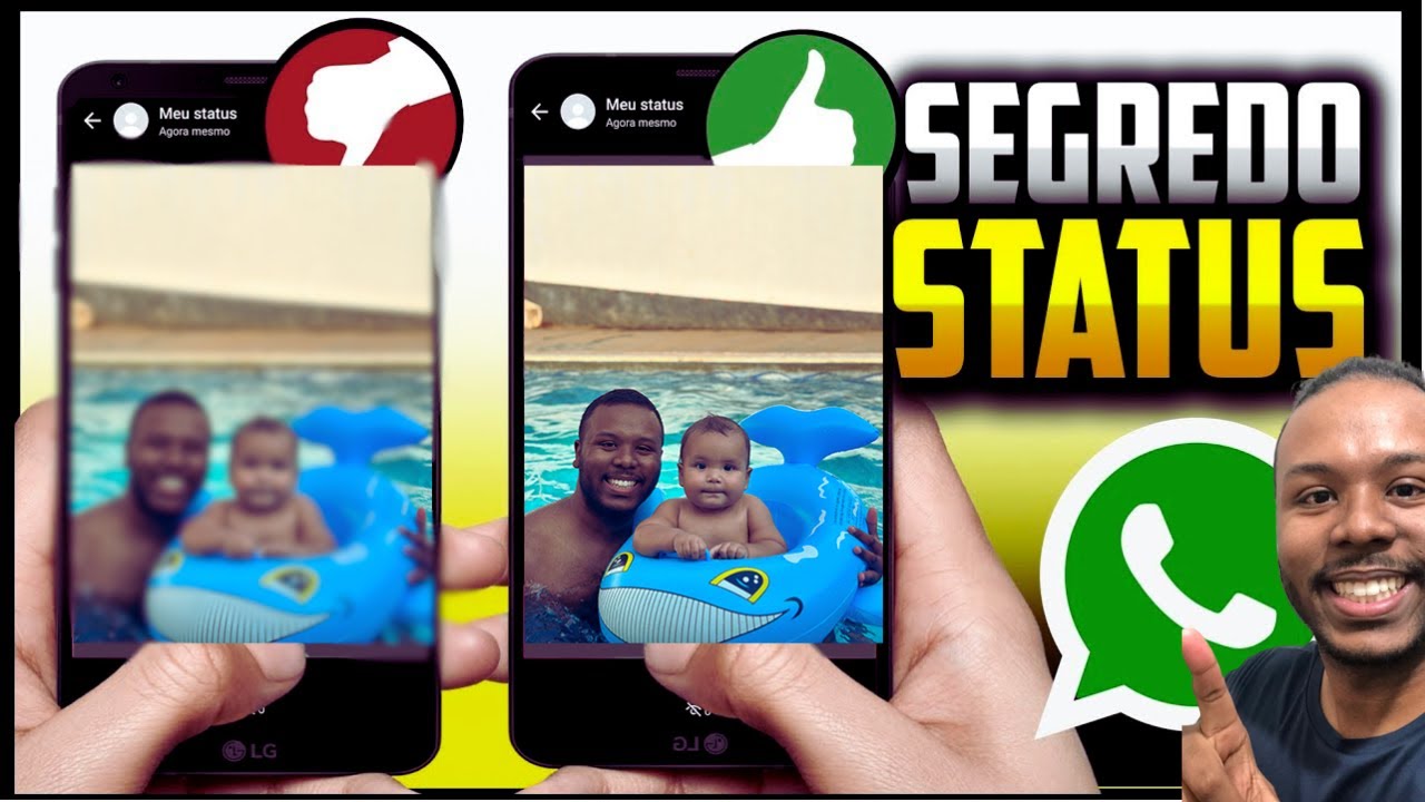 COMO POSTAR FOTOS E VÍDEOS NO STATUS DO WHATSAPP COM BOA QUALIDADE ...