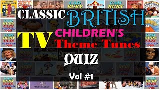Classic British Children's TV 📺 THEME QUIZ Vol. #1 - Name the TV Theme Tune - Difficulty HARD by Cad's Quizzes 18,671 views 1 year ago 10 minutes, 2 seconds