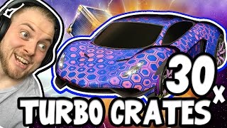 OPENING 30 NEW TURBO CRATES!! - ROCKET LEAGUE!