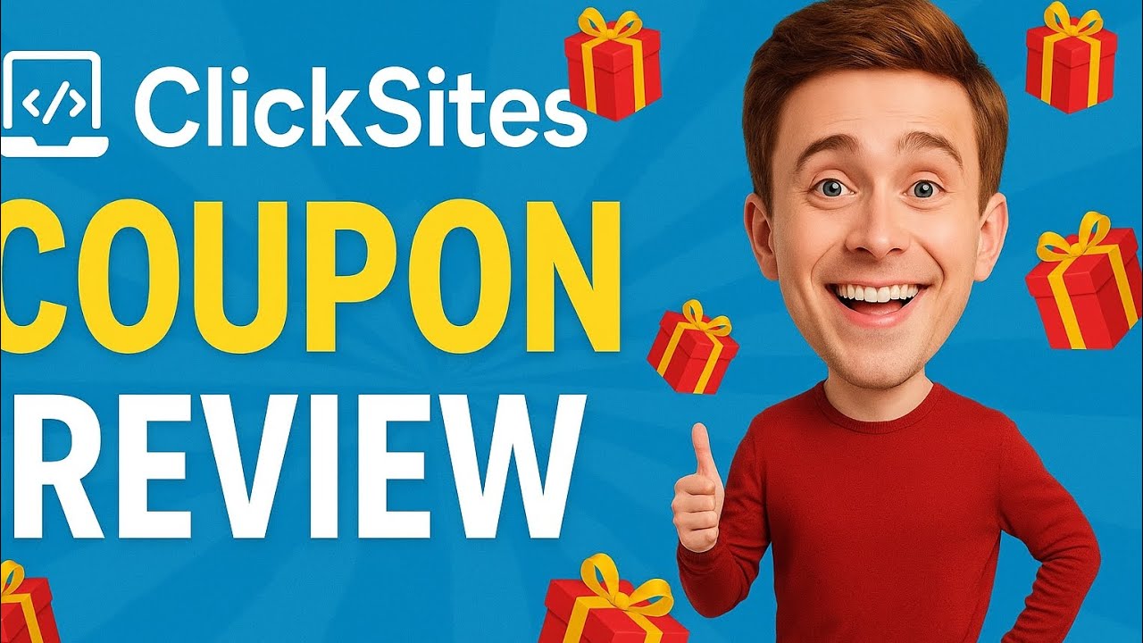 Clicksites AI coupon code 2025 | Clicksites AI Review 