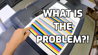 How I Find the Problem and Fix a Konica Minolta C1070 Digital Printing Press, Didn't Expect This