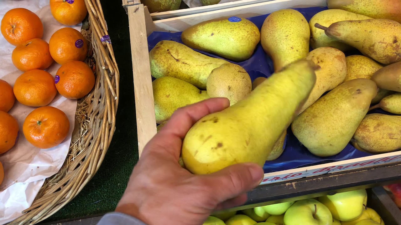 The Longest Pear I've Seen (Fruit In France) YouTube