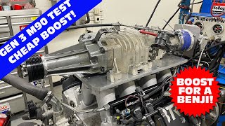ULTRA CHEAP (PUMP GAS) JUNKYARD LS BLOWER TEST-THE GEN 3 V6 M90 MAKES SERIOUS TORQUE ON THE V8 LS! by Richard Holdener 17,691 views 3 months ago 13 minutes, 27 seconds