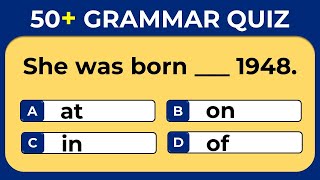 English Grammar Quiz | 50+ English Grammar Questions #challenge 1 screenshot 5