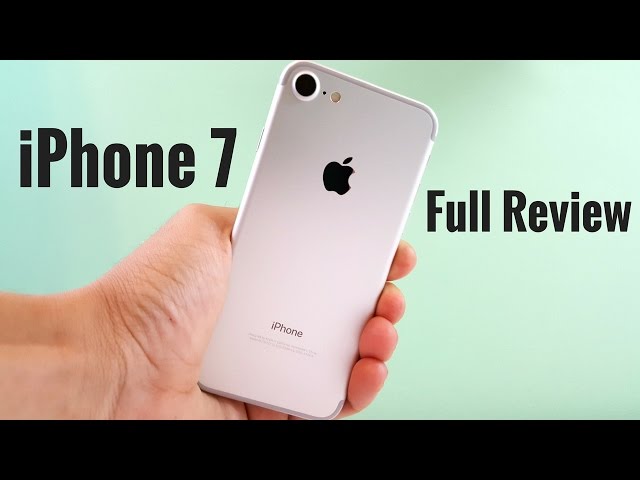 iPhone 7 Full Review - YouTube