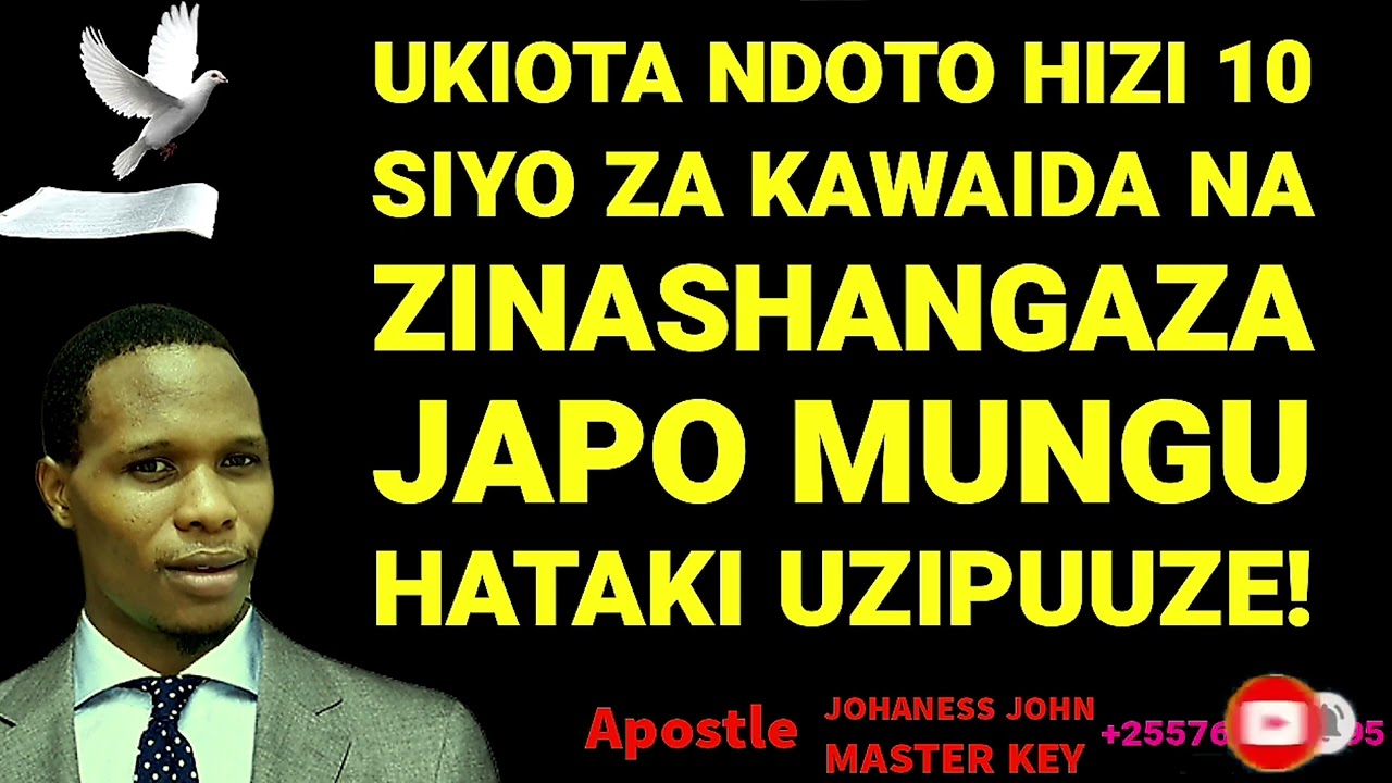 UKIOTA NDOTO HIZI 10 SIYO ZA KAWAIDA NA ZINA SHANGAZA. HIVYO MUNGU ANATAKA USIPUUZE. FANYA HAYA CHAP