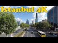 Walk around Istanbul 4K. Maslak-Levent-Sisli-Taksim.