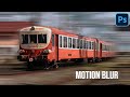 How to Add Realistic Motion Blur Background in Photoshop | Beginner Friendly Tutorial