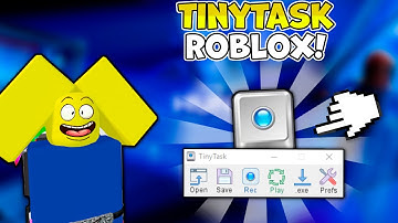 КАК СКАЧАТЬ И ПОЛЬЗОВАТЬСЯ АВТОКЛИКЕРОМ *TinyTask* НА ПРИМЕРЕ ARM WRESTLE SIMULATOR! ROBLOX!