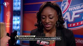 NBA Africa Top 75 Moments: Nneka Ogwumike Drafted #1