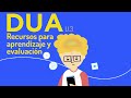 DUA: Diseño Universal para el Aprendizaje  – Recursos para aprendizaje y evaluación