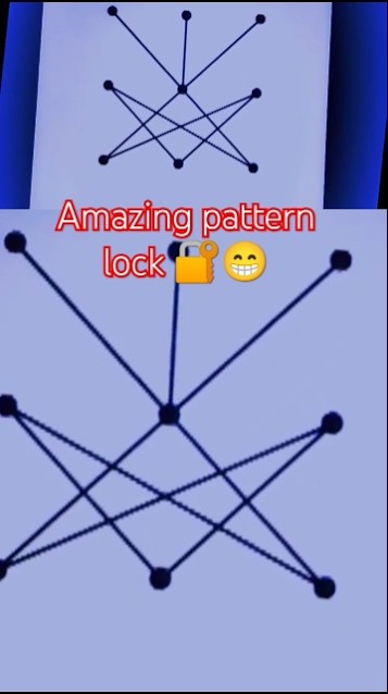 Amazing pattern lock 🔐 style 😁 #puzzle #patternlocksetting #games # ...