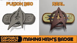 Making Kirk's Wrath of Khan Badge
