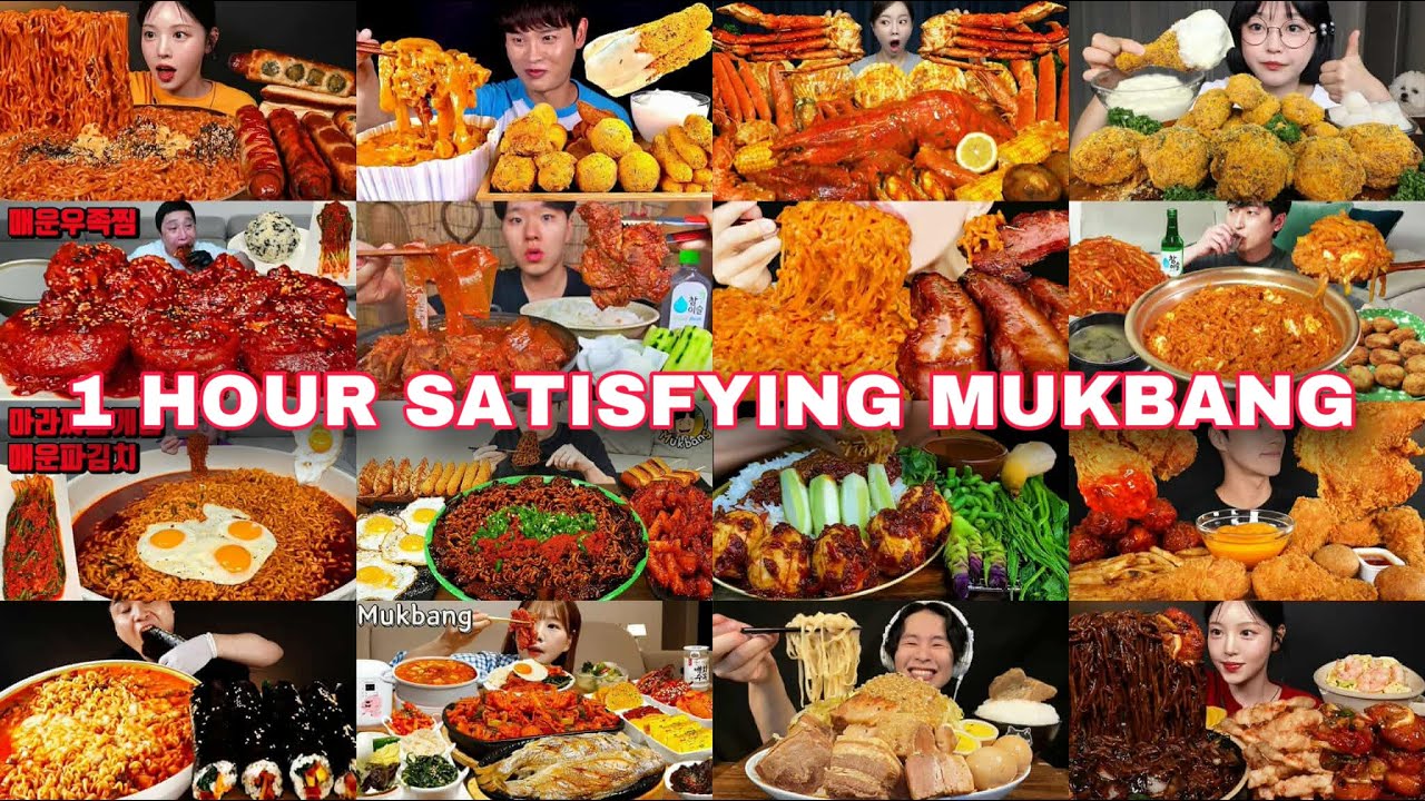 1 HOUR BEST ASMR MUKBANG COMPILATION | 30