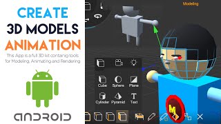 Download app now: http://bit.ly/2uuje1e now it is possible to create a
professional 3d animations using your mobile phone. models, animation,
riggi...