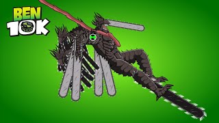 Ben 10K Chainsaw Man Devil | Fanmade Transformation