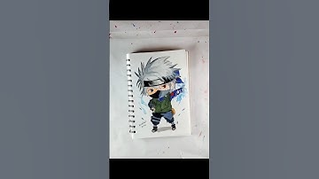Kakashi Hatake 🤩 #art #drawing #shorts #kakashi #anime