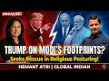 Trump on Modi's Footprints? Seeks Rescue in Religious Posturing