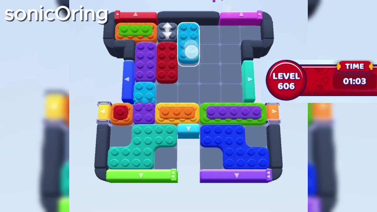 Color Block Jam Level 606 - YouTube