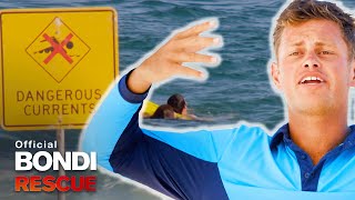 Bondi Lifeguard Nearly Drowns Saving Swimmers