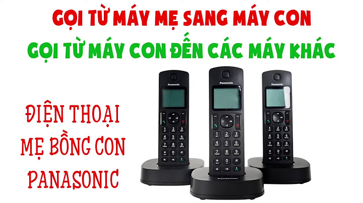 Hướng dẫn cài đặt diện thoại bàn panasonic kx-tsc910