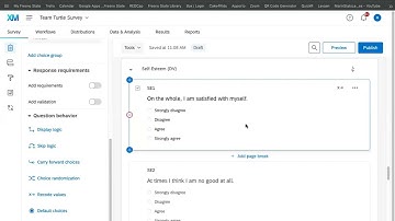 Qualtrics - Coding your DV and Reverse Scoring