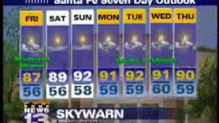 KRQE Evening Webcast July 30, 2009