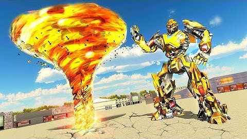 Robot gameplay video 2021 | Tornado Robot games video | Robot  transformer android game