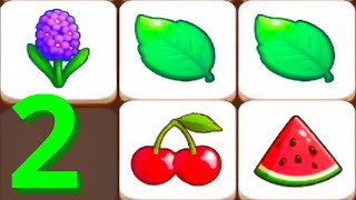 🍒 Tile Match-Puzzle Game 🍉 GAMEPLAY Part 2 Levels 22-33 (Android, iOS)