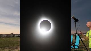 Total solar eclipse - Akron, Ohio - 4/8/2024