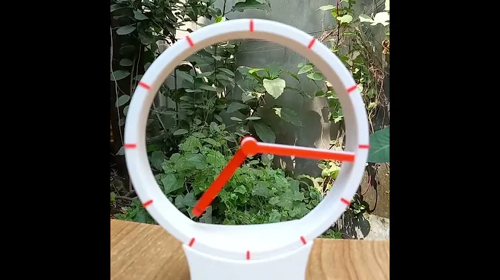 My 3d printed clock with Arduino & stepper motor