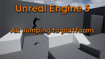 Tutorial: AI - Jumping to platforms(Nav links) - Unreal Engine 4 + Unreal Engine 5